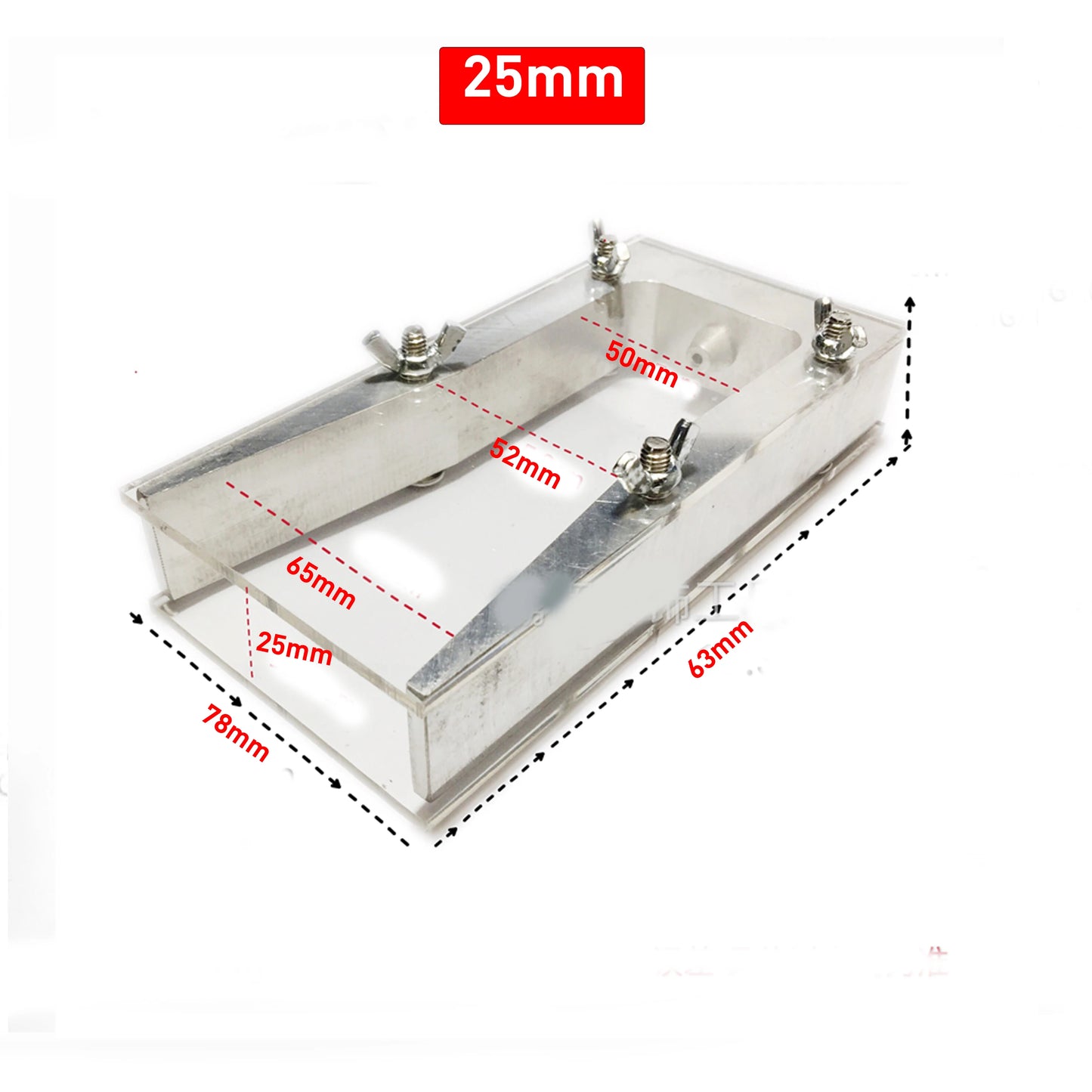 Jewelry Casting Mould Frame for Rubber 20mm 25mm 30mm Silica Gel Liquid Mold Frame Supplies for Jewelry