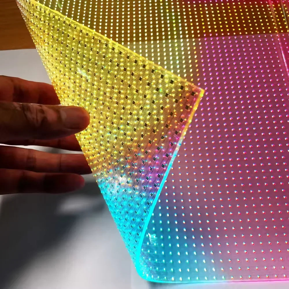 P10 Transparent Flexible LED Screen