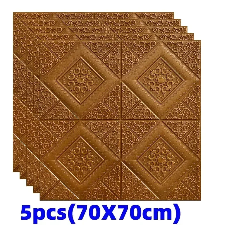 3D Self-Adhesive Ceiling Wallpaper Panels