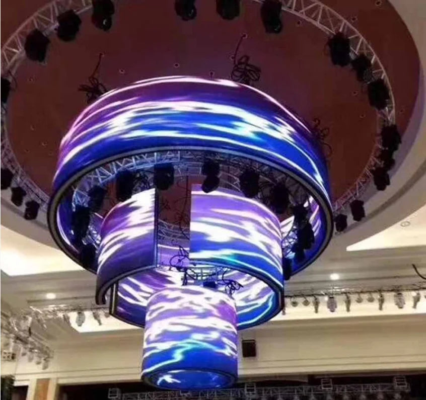 Innovative P2.5 320x160mm Flexible LED Screen for Indoor Advertising - Unmatched Visual Appeal
