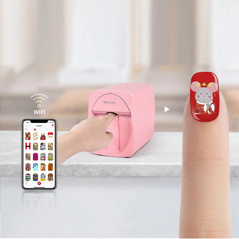 Smart Professional Mobile Nail Printer Machine