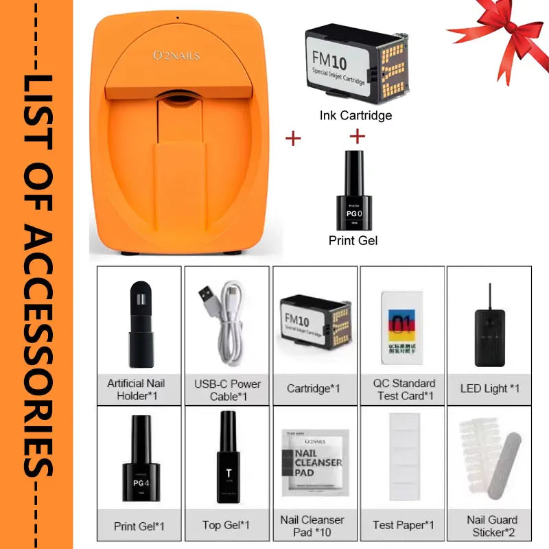 Smart Professional Mobile Nail Printer Machine