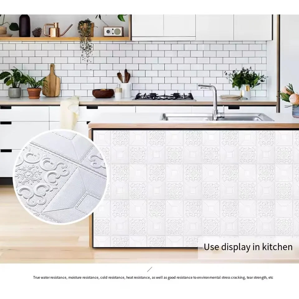 Waterproof 3D Stereo Wall-Ceiling Sticker