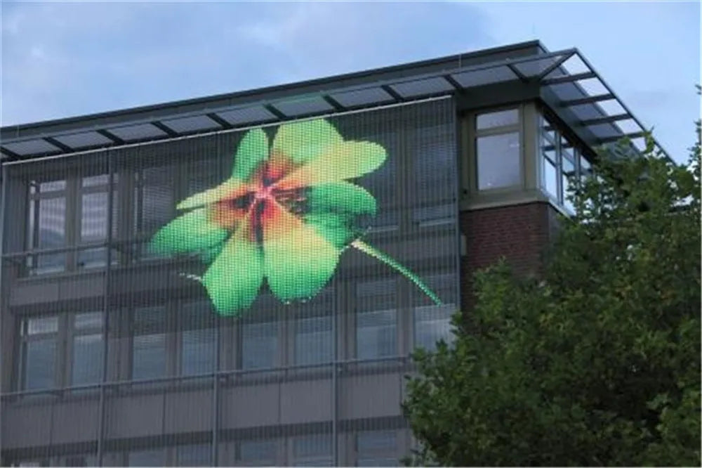Advertising Led Mesh Display Transparent Led Screen