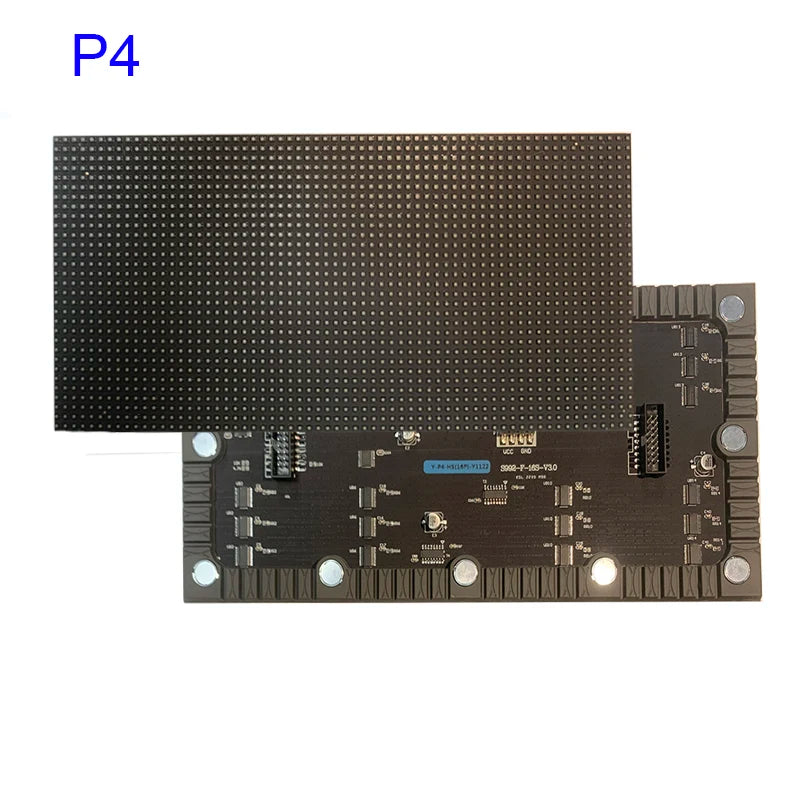 Indoor LED Soft Module P4 256X128mm Full Color Flexible Screen 64x32 Pixels SMD Lamp Matrix Panel Round Screen Bendable Display
