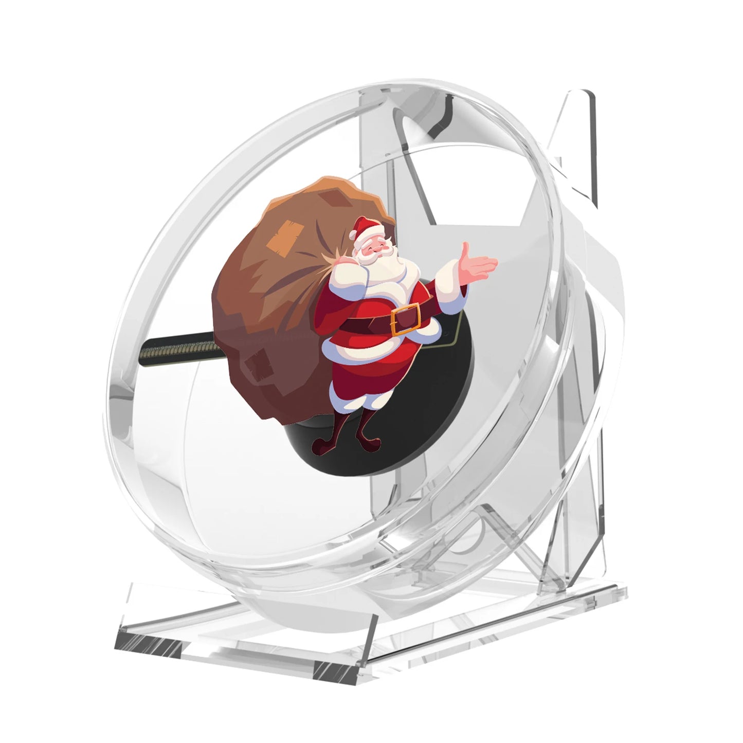 3D Holographic Mini Projector With Transparent Protective Cover