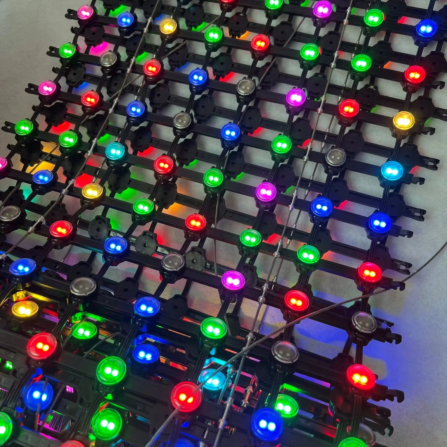 Led Pixel Grid Screen; Black Color; RGB Full Color; Outdoor