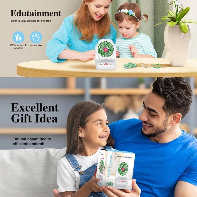 Essential Jewelry Making Device Electric Bead Spinner Automatic Bracelet Beading Machine Handheld Bead Stringing Dropship