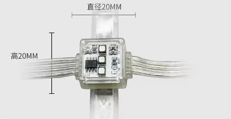 Professional-Grade LED Panel Designed for DMX512 Control, Clear Color, RGB Full color