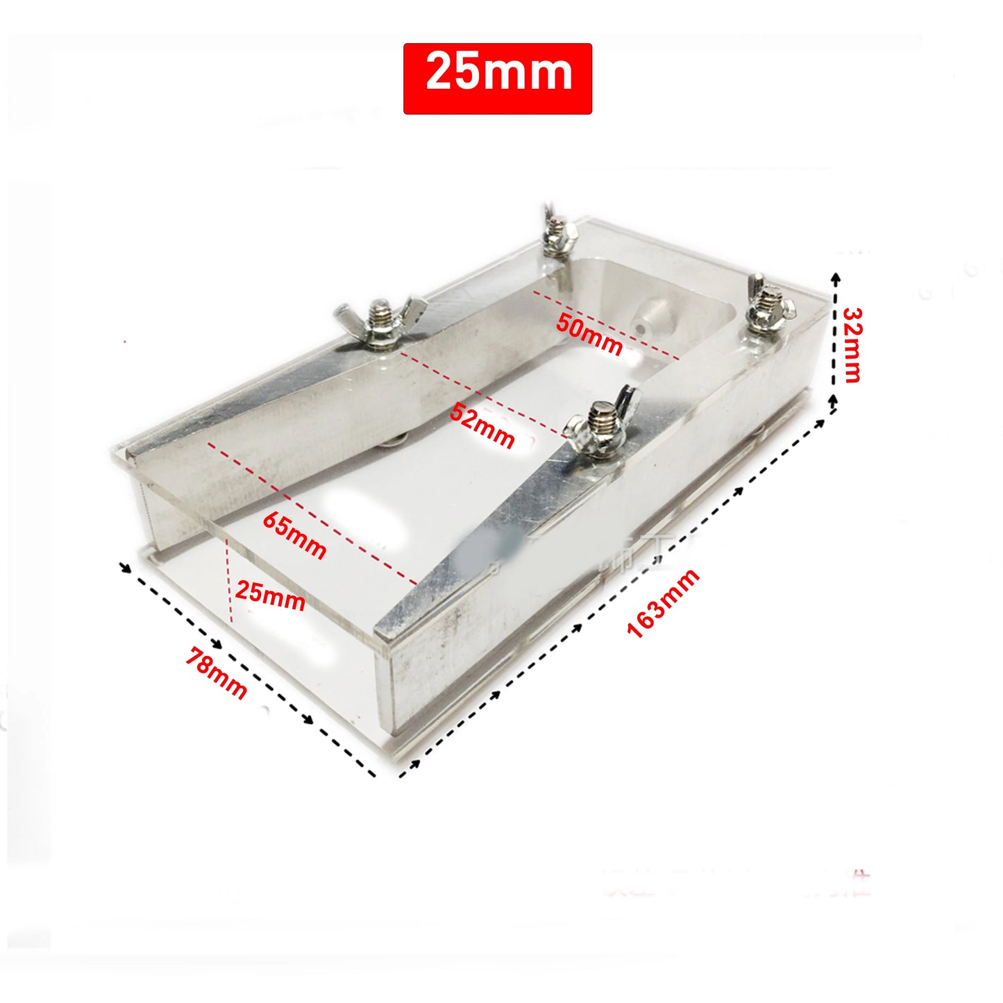 Jewelry Casting Mould Frame  for Rubber 20mm 25mm 30mm Silica Gel Liquid Mold Frame Supplies for Jewelry