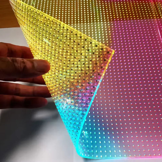 P10 Transparent Flexible LED Screen