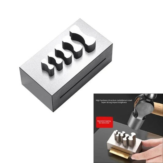 Press  Punching  Bracelet Making Molds Adjustable Steel Die Cutter for Jewelry